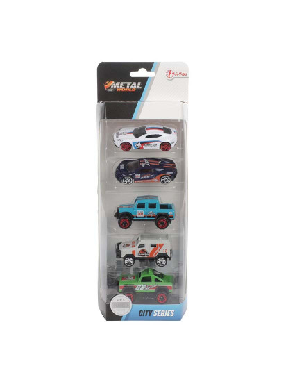 imagem de Conjunto 5 Carros Rally Metal 21482Z2