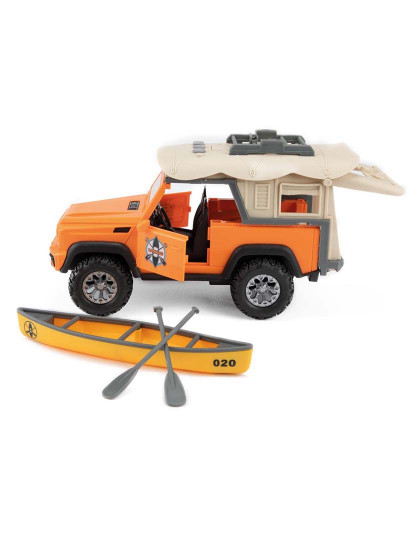 imagem de Animal World Carro 4X4 C/ Canoa Luz E Sons 20854A 2