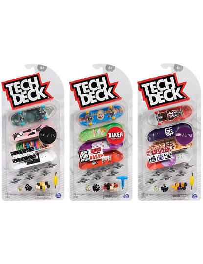 imagem de Tech Deck Pack 4 Sortido 60288151