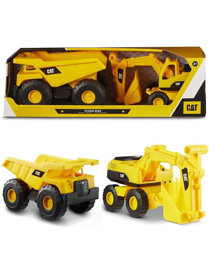 imagem de Cat Tough Rigs Pack 2 Dumper+Escavadora 820531