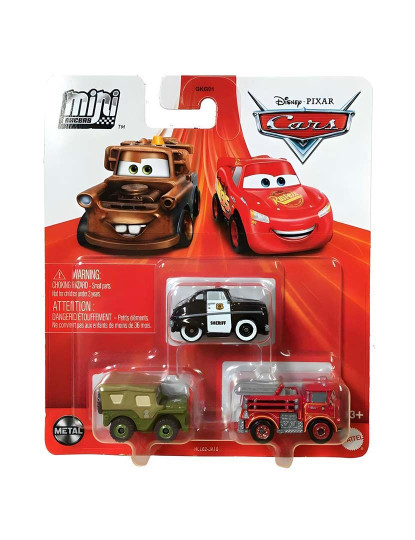 imagem de Cars Pack 3 Mini Racers Sor. Gkg018