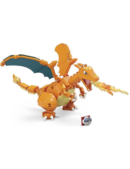 imagem de Mega Pokemon Construx Charizard Gwy772