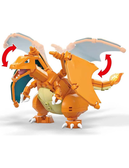 imagem de Mega Pokemon Construx Charizard Gwy773