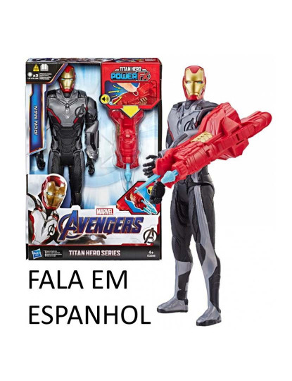 imagem de Avengers Iron Man C/ Lançador (Som Espanhol) E32981