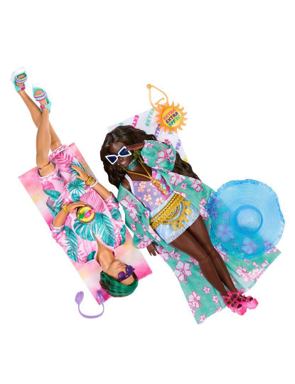 imagem de Barbie Extra Fly Look De Praia Hpb144