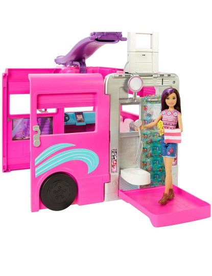 imagem de Barbie Supercaravana Dreamcamper Hcd463