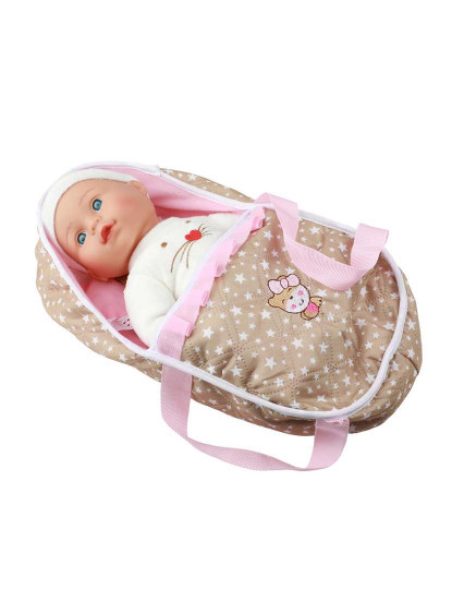 imagem de Boneco Lovely Baby 32 Cm C/ Alcofa 02154A7