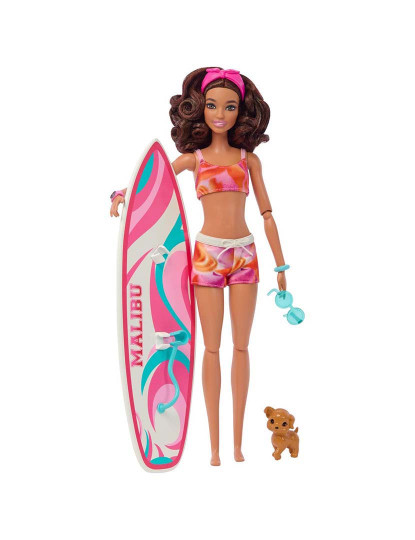 imagem de Barbie Com Prancha De Surf E Acessorios Hpl692
