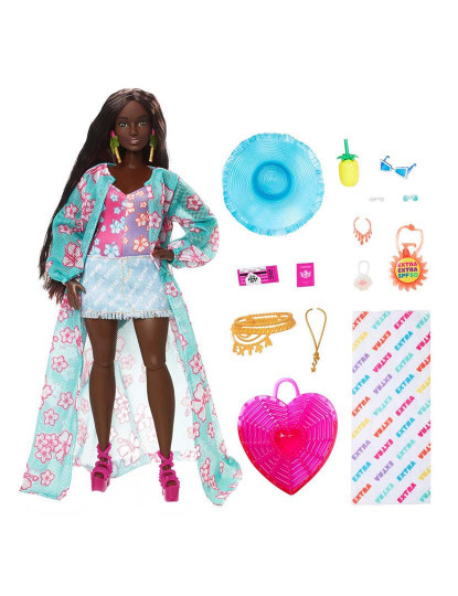 imagem de Barbie Extra Fly Look De Praia Hpb141