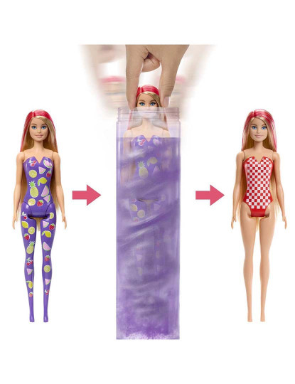 imagem de Barbie Color Reveal Frutas Doces Hjx493