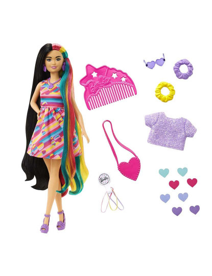 imagem de Barbie Totally Hai Cabelo Extra Comprido Hcm879