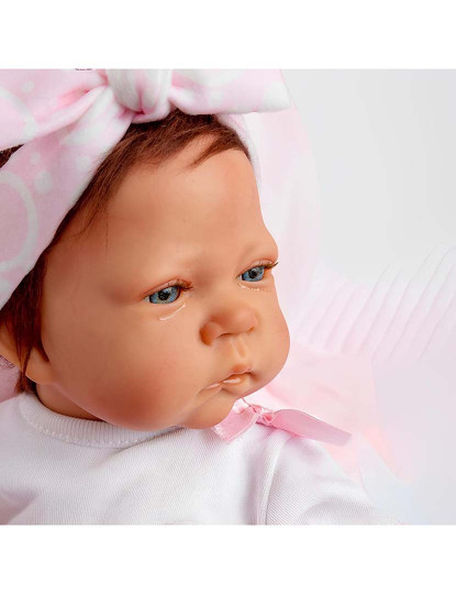 imagem de Boneca Reborn Almofada Circulos Rosa 82001