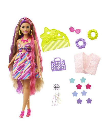 imagem de Barbie Totally Hai Cabelo Extra Comprido Hcm876