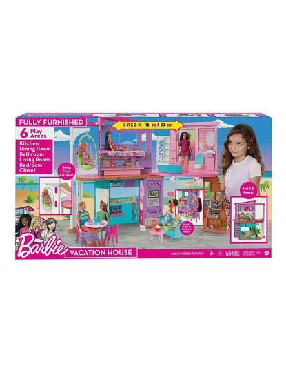 imagem de Barbie Casa Malibu Hcd501