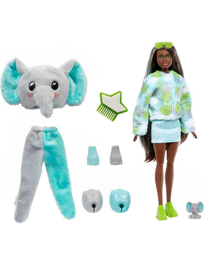 imagem de Barbie Color Reveal Amigos Da Selva Elefante Hkp982