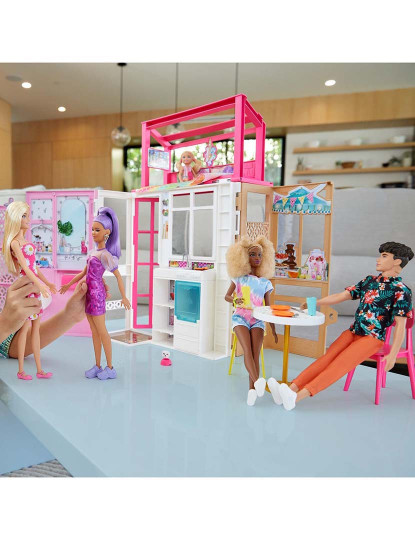 imagem de Barbie Casa Com Boneca Hcd487