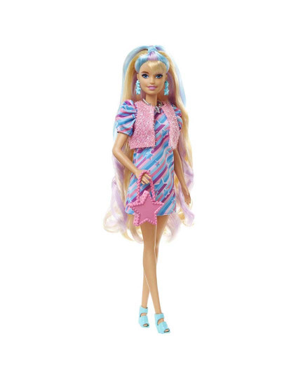 imagem de Barbie Totally Hai Cabelo Extra Comprido Hcm873