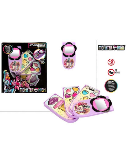 imagem de Monster High Conjunto Maquilhagem 774571