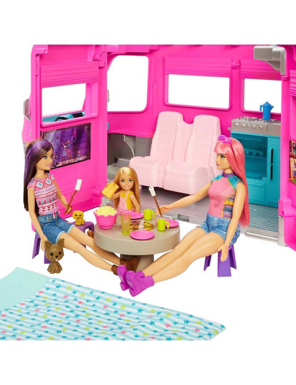 imagem de Barbie Supercaravana Dreamcamper Hcd464