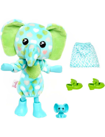 imagem de Barbie Chelsea C.Reveal A.Selva Elefante Hkr134