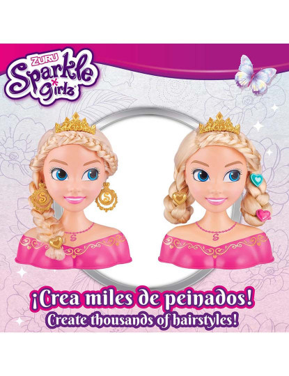 imagem de Busto Boneca Sparkle Girlz C/ Acess. 469323