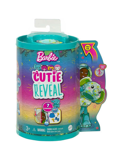 imagem de Barbie Chelsea C.Reveal A.Selva Elefante Hkr131