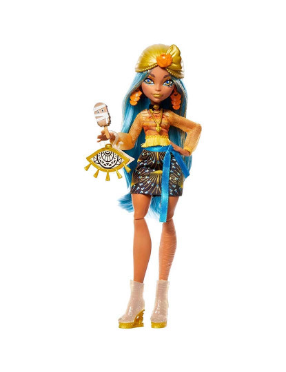 imagem de Monster High Skulltimate Secr. Cleo De Nile Hnf762