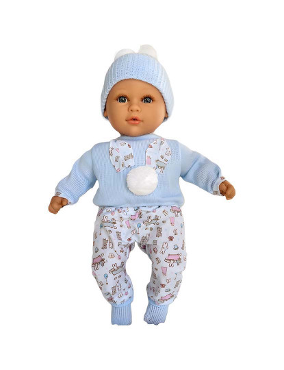 imagem de Boneca Inês Pijama Chora 45 Cm 45053