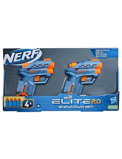 imagem de Nerf Elite Kit Com 2 Lançadores F5367Eu4/F50271