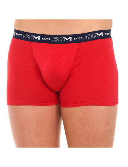 imagem de Pack 2 Boxers Cotton Streech Homem Azul Marinho e Vermelho5