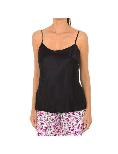 imagem de Tank Top Lovable Cetim Senhora Preto1