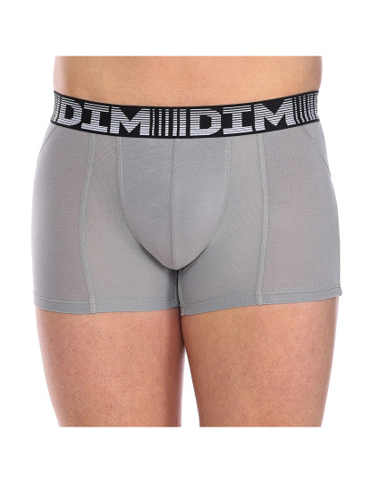 imagem de Pack 2 Boxers Coton 3D Flex Air Homem Cinza e preto11