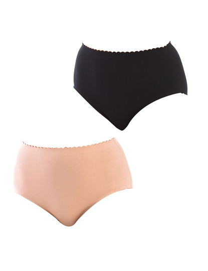 imagem de Cueca Senhora Preto e Camel1