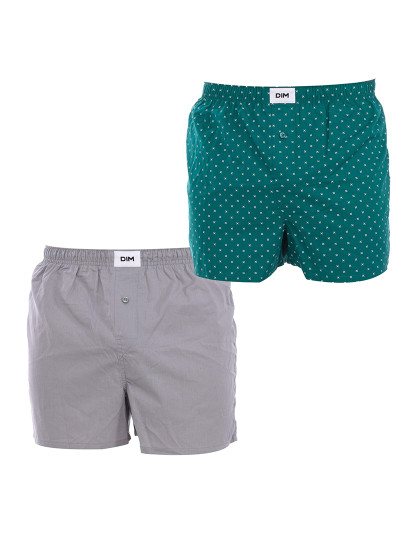 imagem de Pack 2 Boxers Ecosmart Homem Cinza-Verde2