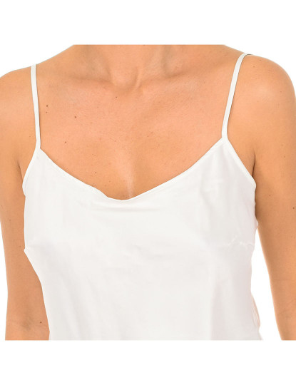 imagem de Tank Top Lovable Cetim Senhora Branco3