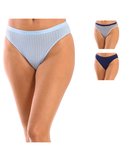 imagem de Cueca Senhora Branco e Navy12