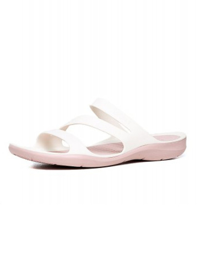 imagem de Crocs Swiftwater Sandal W Branco E Rose Dust2