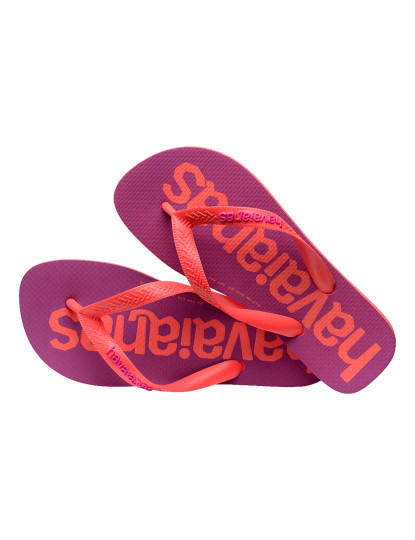 imagem de Havaianas Top Logomania 2 Unisexo Salmão4