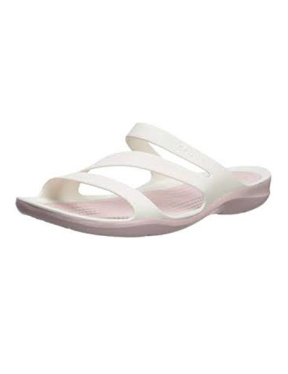 imagem de Crocs Swiftwater Sandal W Branco E Rose Dust1