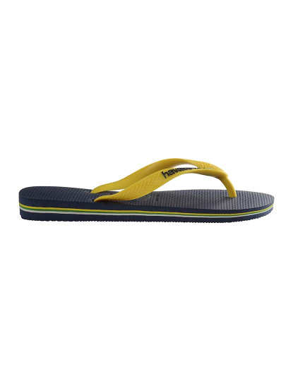 imagem de Havaianas Brasil Logo Azul Navy/Citrus Amarelo2