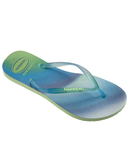 imagem de Havaianas Senhora  Slim Metallic Rainbow Citronella1