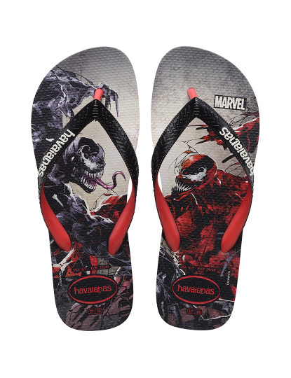 imagem de Havaianas Top Marvel Ruby Red/Preto3