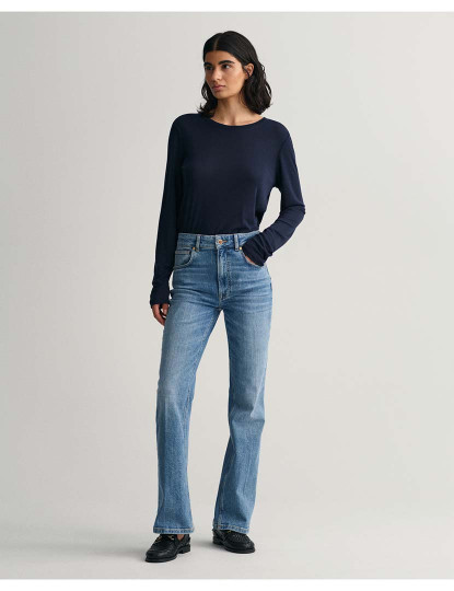 imagem de Jeans Denim Senhora Azul4