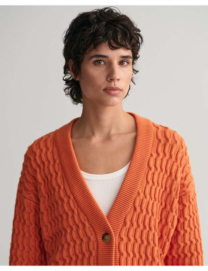 imagem de Cardigan Senhora Laranja3