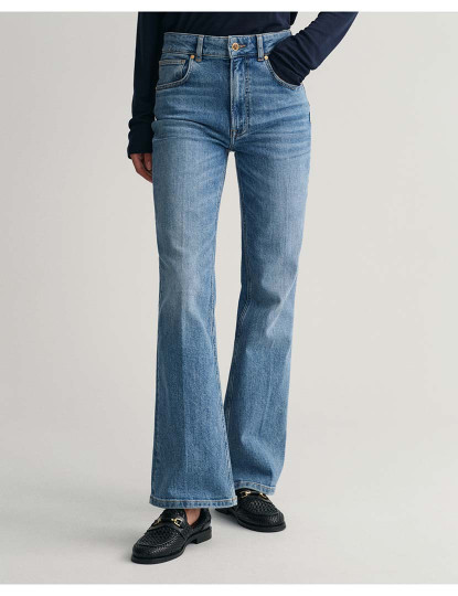 imagem de Jeans Denim Senhora Azul3