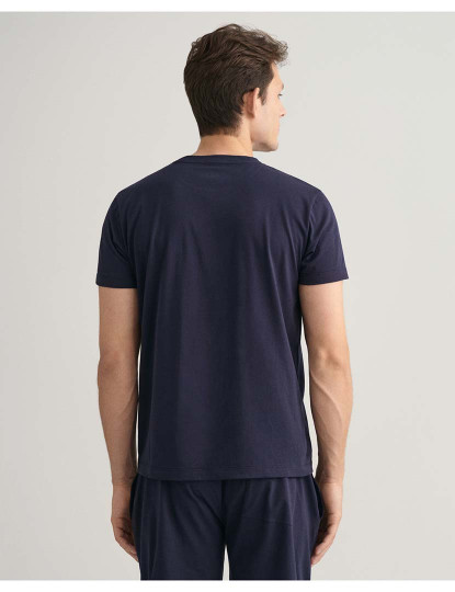 imagem de T-Shirt Pijama Homem Azul2