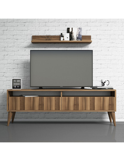 imagem de Combinação Móvel Tv Walnut2