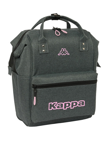 imagem de Mochila para Portátil Kappa Silver Pink Gris 27 x 40 x 19 cm1