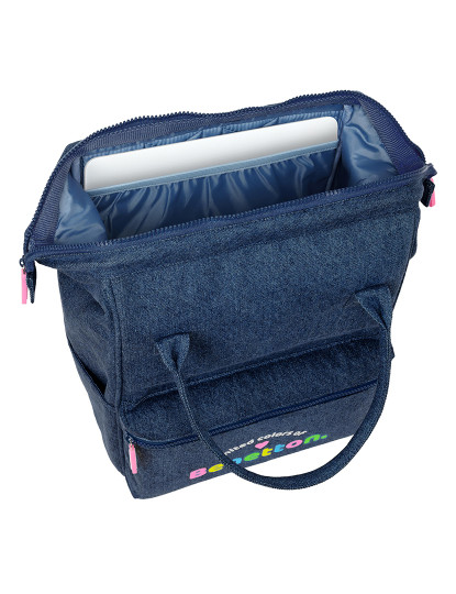 imagem de MOCHILA COM ALÇAS PARA PORTÁTIL 13 BENETTON DENIM4