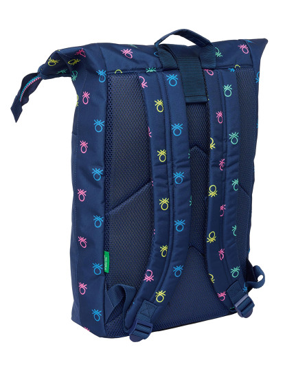 imagem de Mochila para Portátil Benetton Cool Azul marino 28 x 42 x 13 cm2